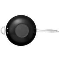 Produktbild för Wok Scanpan CTX Ø32 cm med galler/stavar Keramiskt titanstål...