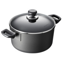 Produktbild för Scanpan 4,8 l / 24 cm gryta med lock