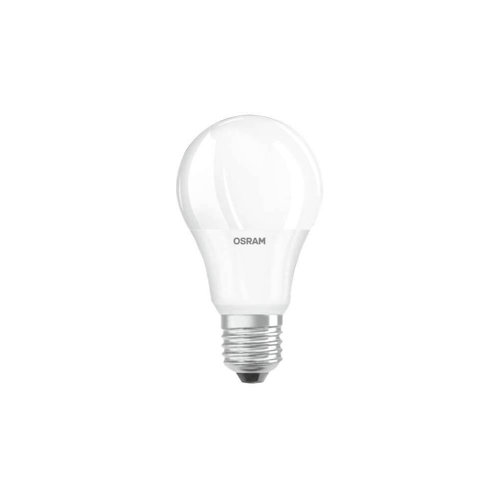 Produktbild för OSRAM LED STAR Classic A - LED-glödlampa - form: A60 - glaserad finish - E27 - 8.5 W - svalt vitt ljus - 4000 K