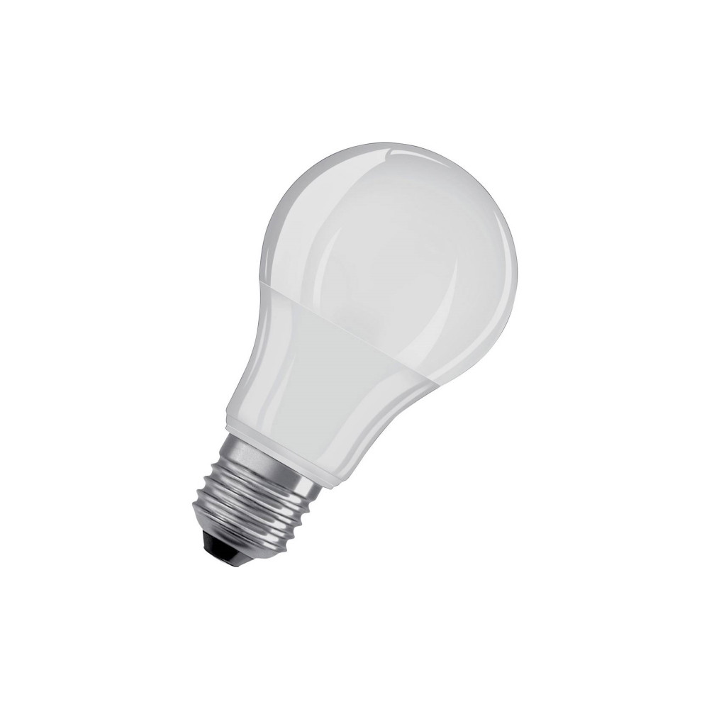 Produktbild för OSRAM LED STAR Classic A - LED-glödlampa - form: A60 - glaserad finish - E27 - 8.5 W - svalt vitt ljus - 4000 K