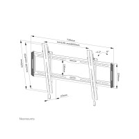 Produktbild för Neomounts WL35-550BL16 monteringssats - för LCD-display