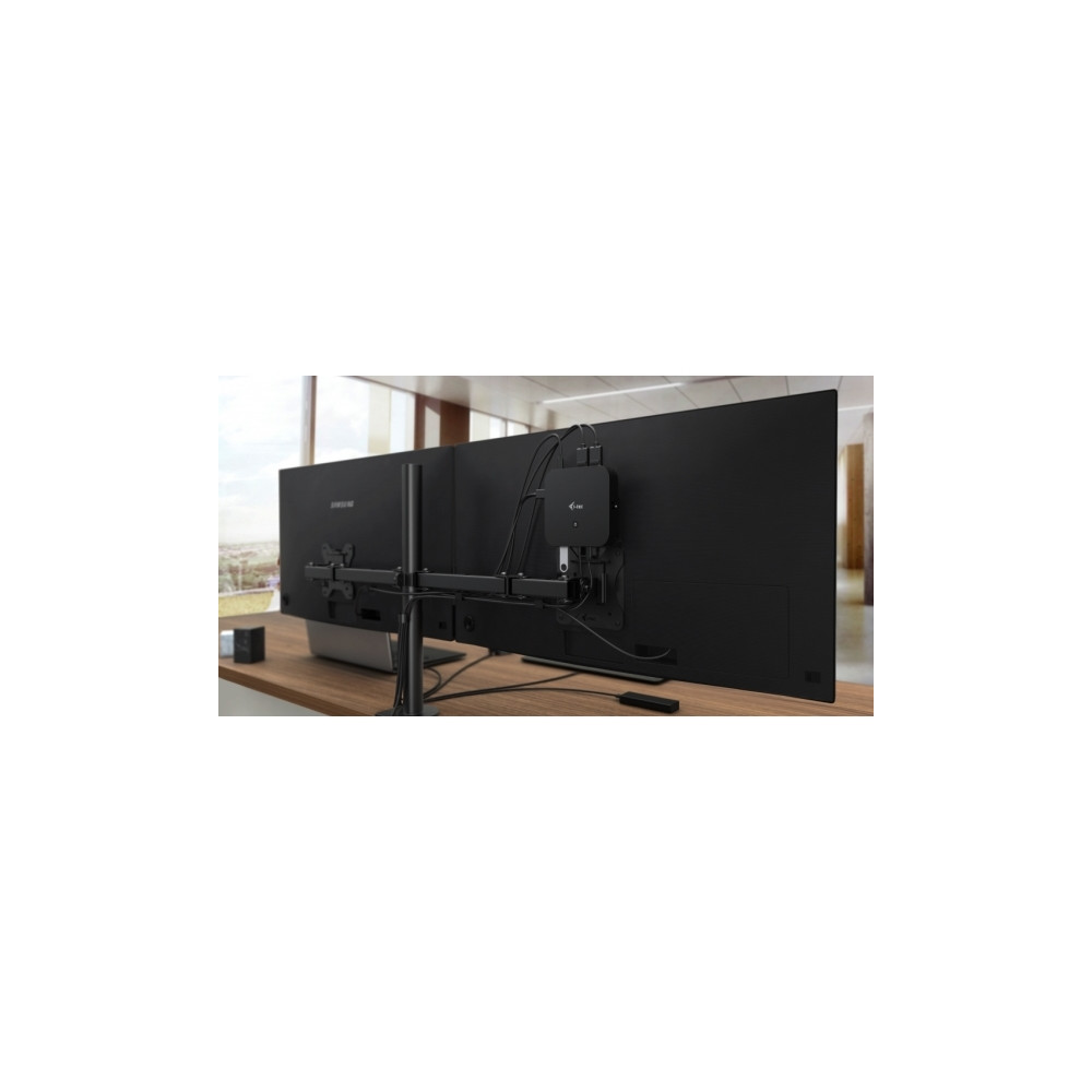 Produktbild för i-Tec - dockningsstation - USB-C / Thunderbolt 3/USB4 - 2 x DP, HDMI - 1GbE