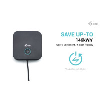 Produktbild för i-Tec - dockningsstation - USB-C / Thunderbolt 3/USB4 - 2 x DP, HDMI - 1GbE