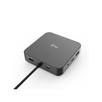 Produktbild för i-Tec - dockningsstation - USB-C / Thunderbolt 3/USB4 - 2 x DP, HDMI - 1GbE