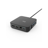 Produktbild för i-Tec - dockningsstation - USB-C / Thunderbolt 3/USB4 - 2 x DP, HDMI - 1GbE