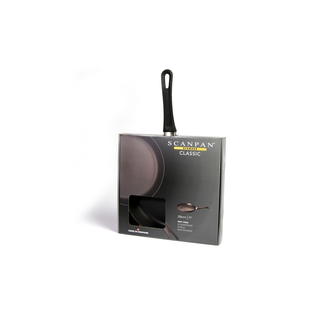 Produktbild för Scanpan stekpanna med lock och hölje 28 cm