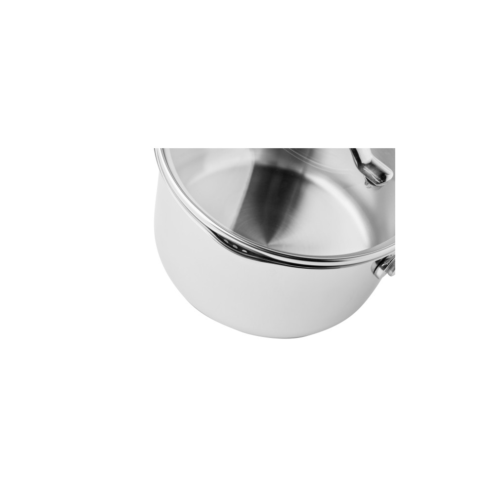 Produktbild för Scanpan gryta med lock 4,8 l/24 cm