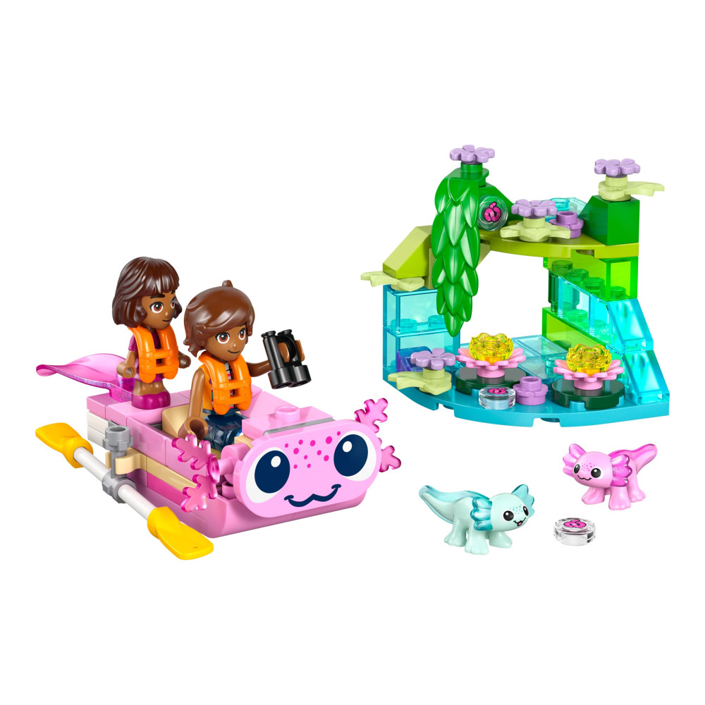 Produktbild för LEGO Friends 42681 - Axolotl Äventyrsbåt - byggsats