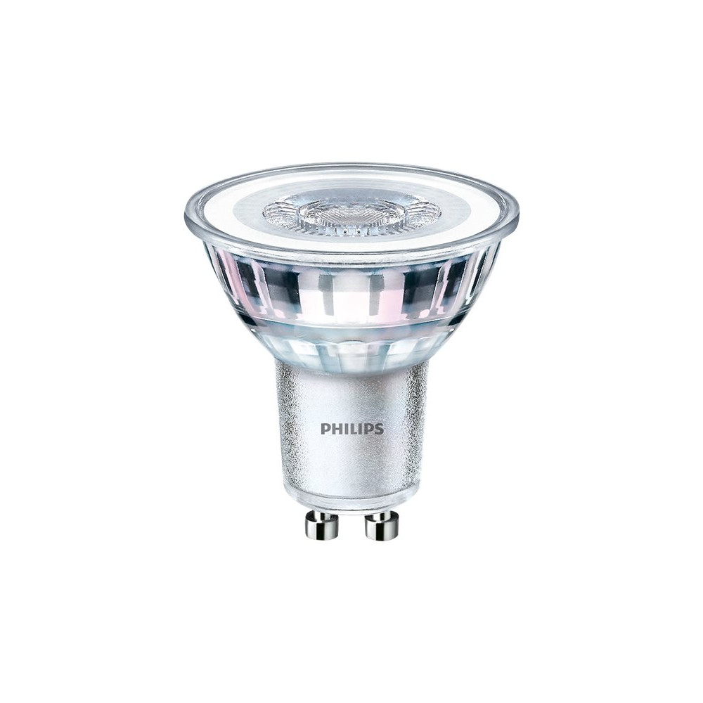 Produktbild för Philips Spot - LED-spotlight - GU10 - 3.5 W - varmt vitt ljus - 2700 K (paket om 2)