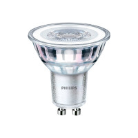 Produktbild för Philips Spot - LED-spotlight - GU10 - 3.5 W - varmt vitt ljus - 2700 K (paket om 2)