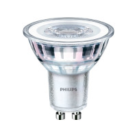 Produktbild för Philips Spot - LED-spotlight - GU10 - 3.5 W - varmt vitt ljus - 2700 K (paket om 2)