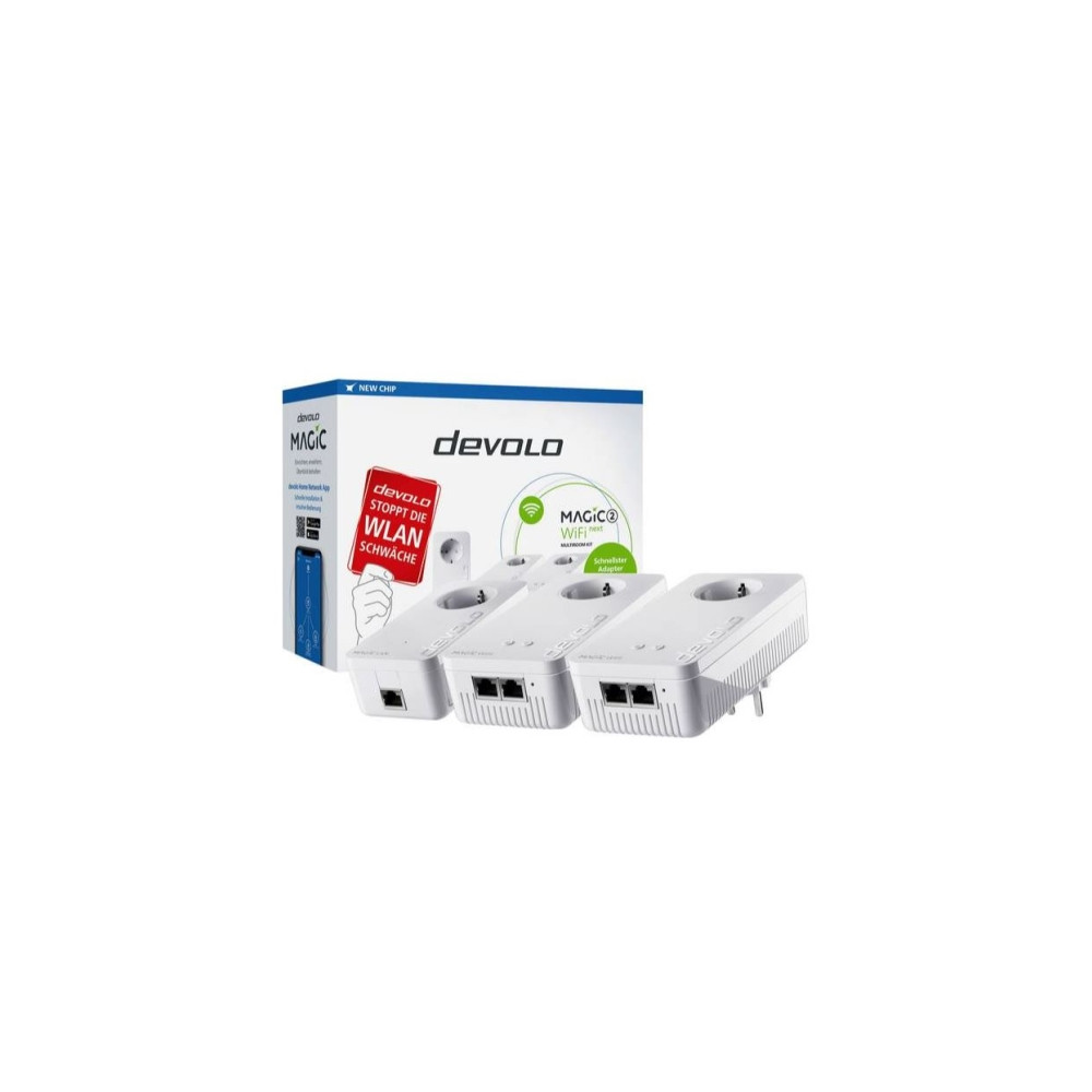 Produktbild för devolo Magic 2 WiFi next - Multiroom Kit - brygga - Wi-Fi 5 - vägginsticksbar