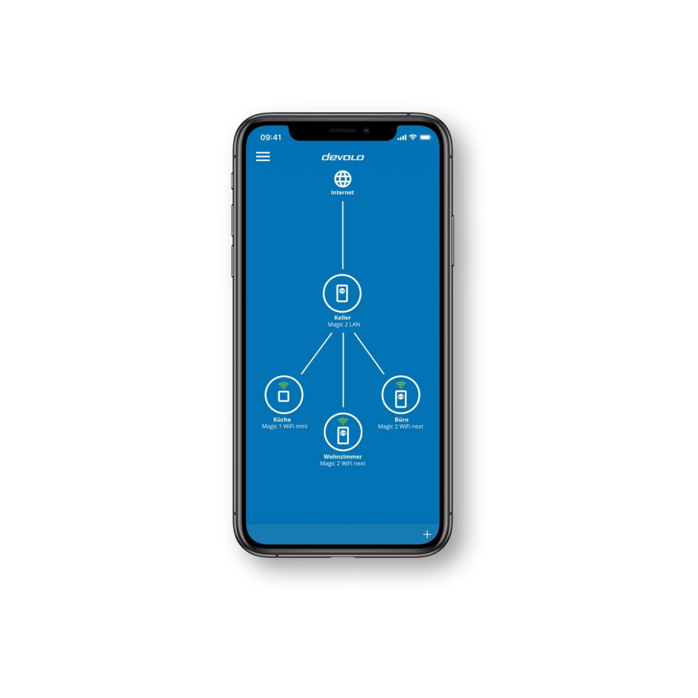 Produktbild för devolo Magic 2 WiFi next - Multiroom Kit - brygga - Wi-Fi 5 - vägginsticksbar