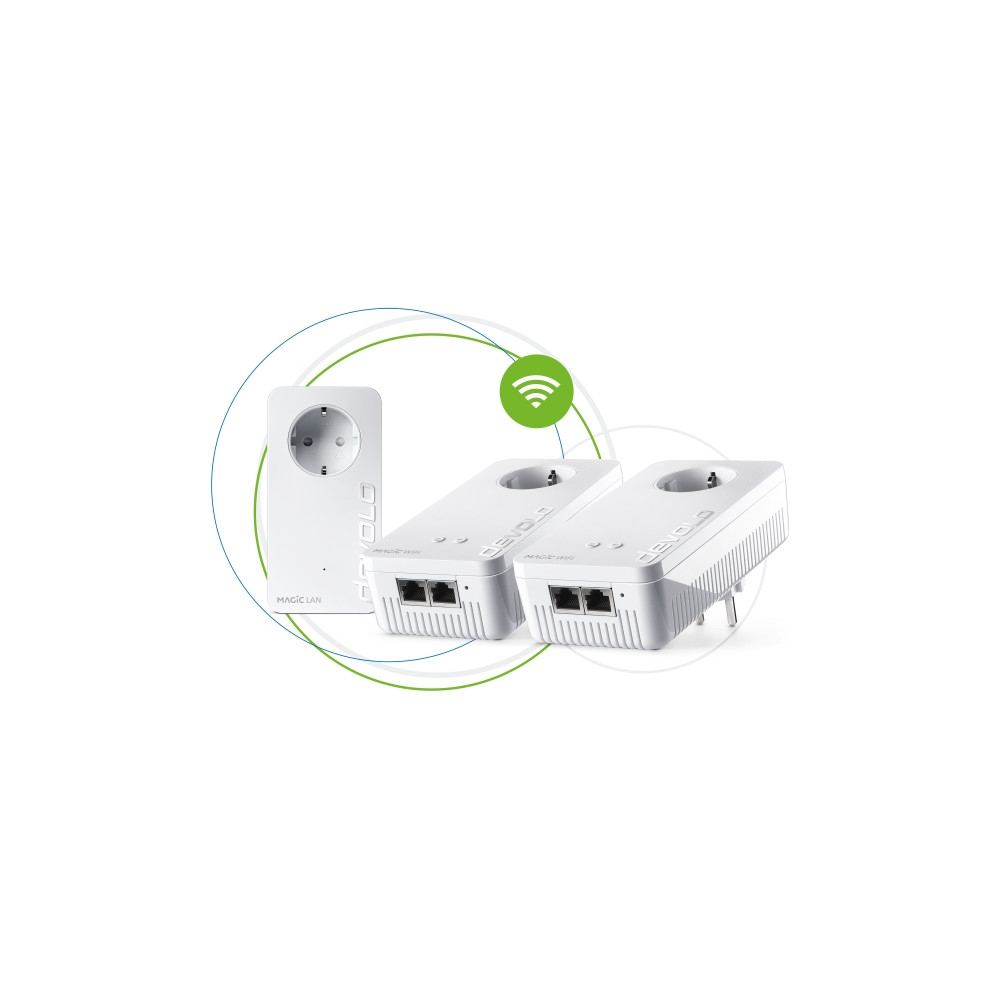 Produktbild för devolo Magic 2 WiFi next - Multiroom Kit - brygga - Wi-Fi 5 - vägginsticksbar