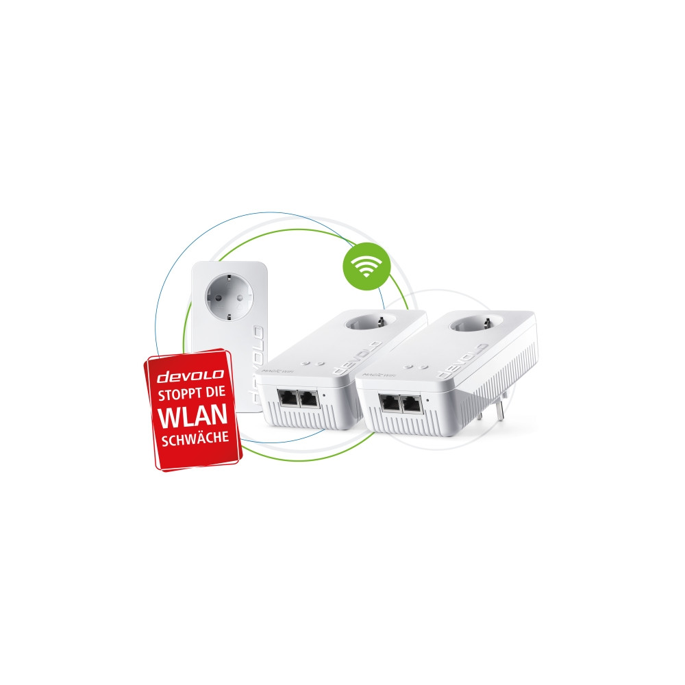 Produktbild för devolo Magic 2 WiFi next - Multiroom Kit - brygga - Wi-Fi 5 - vägginsticksbar