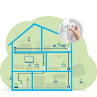 Produktbild för devolo Magic 2 WiFi next - Multiroom Kit - brygga - Wi-Fi 5 - vägginsticksbar