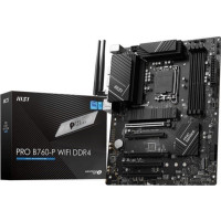 Produktbild för MSI PRO B760-P WIFI DDR4 - moderkort - ATX - LGA1700-uttag - B760