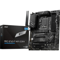 Produktbild för MSI PRO B760-P WIFI DDR4 - moderkort - ATX - LGA1700-uttag - B760