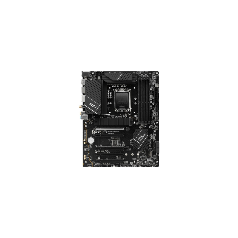 Produktbild för MSI PRO B760-P WIFI DDR4 - moderkort - ATX - LGA1700-uttag - B760