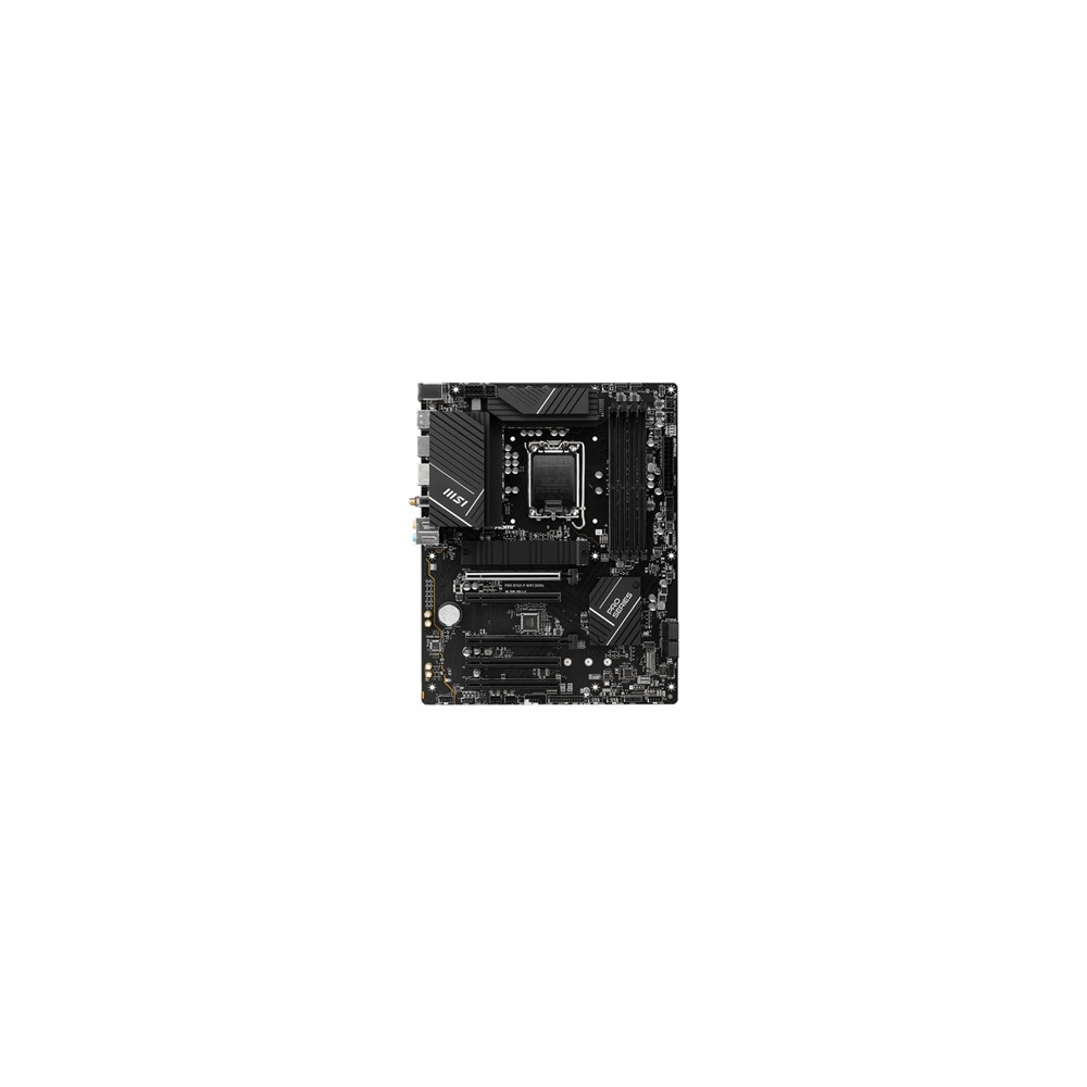 Produktbild för MSI PRO B760-P WIFI DDR4 - moderkort - ATX - LGA1700-uttag - B760