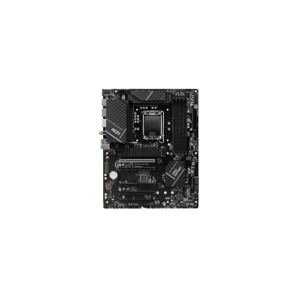 Produktbild för MSI PRO B760-P WIFI DDR4 - moderkort - ATX - LGA1700-uttag - B760
