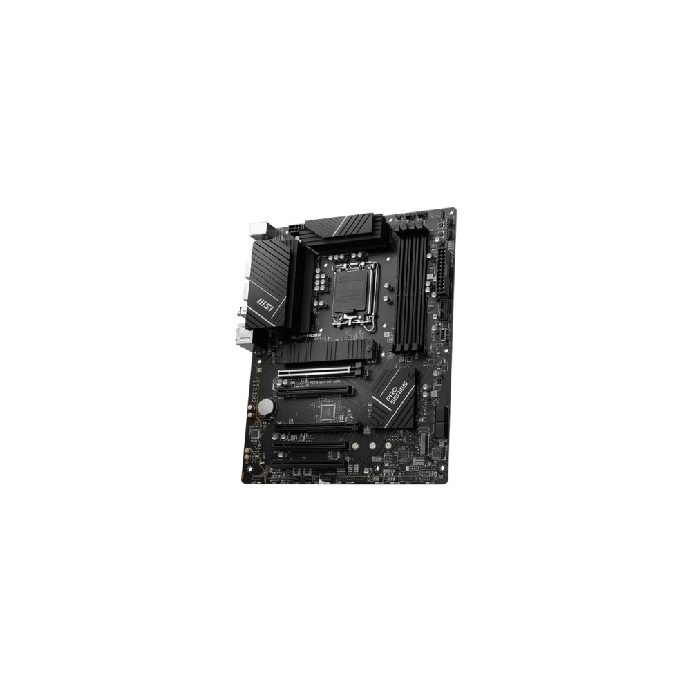 Produktbild för MSI PRO B760-P WIFI DDR4 - moderkort - ATX - LGA1700-uttag - B760