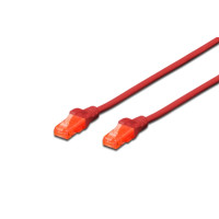 Produktbild för DIGITUS Professional patch-kabel - röd
