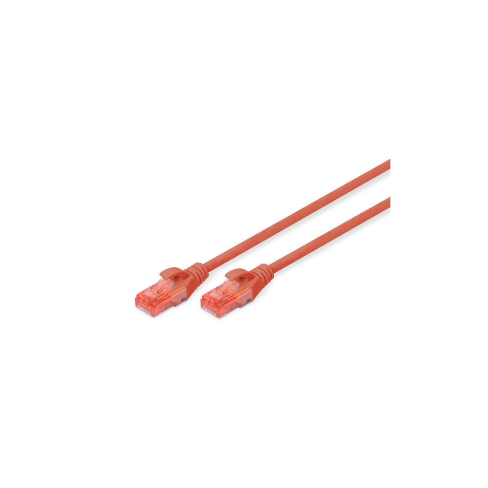 Produktbild för DIGITUS Professional patch-kabel - röd