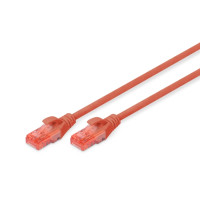 Produktbild för DIGITUS Professional patch-kabel - röd