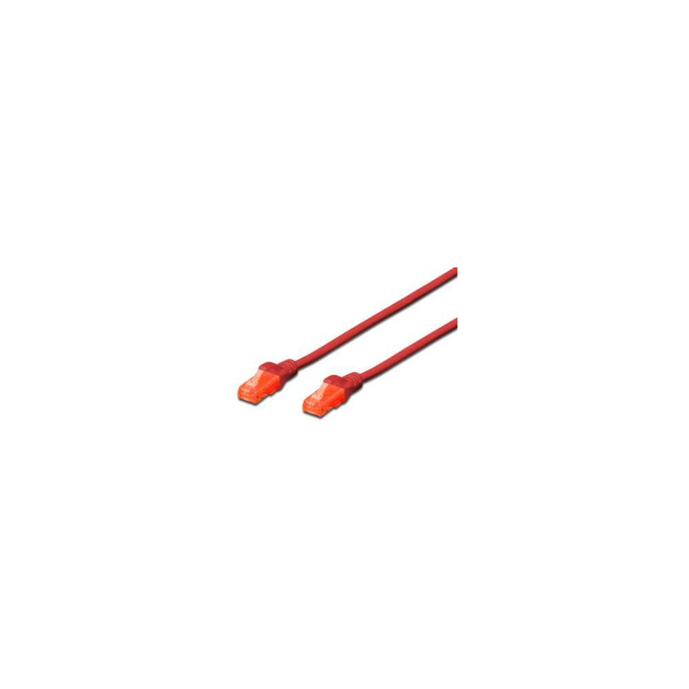 Produktbild för DIGITUS Professional patch-kabel - röd