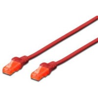 Produktbild för DIGITUS Professional patch-kabel - röd