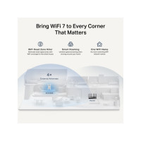 Produktbild för TP-Link RE405BE V1.6 - räckviddsökare för wifi - Wi-Fi 7 - molnhanterad