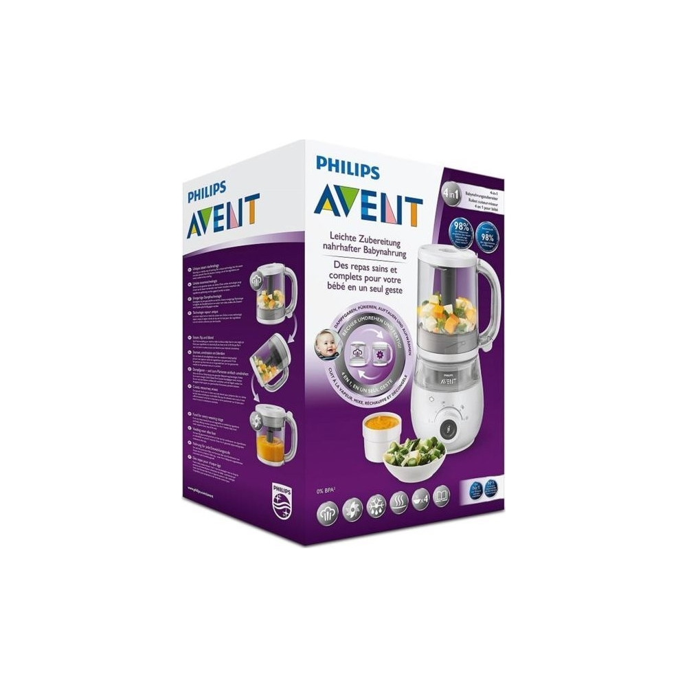 Produktbild för Philips Avent SCF883 4-in-1 - baby food maker
