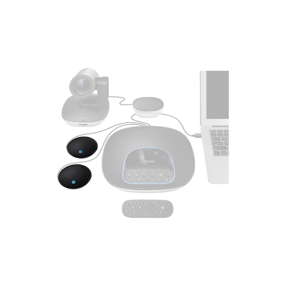 Produktbild för Logitech GROUP Expansion Microphones Only - mikrofonsats
