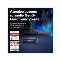 Produktbild för Crucial T710 - SSD - 4 TB - PCI Express 5.0 (NVMe)