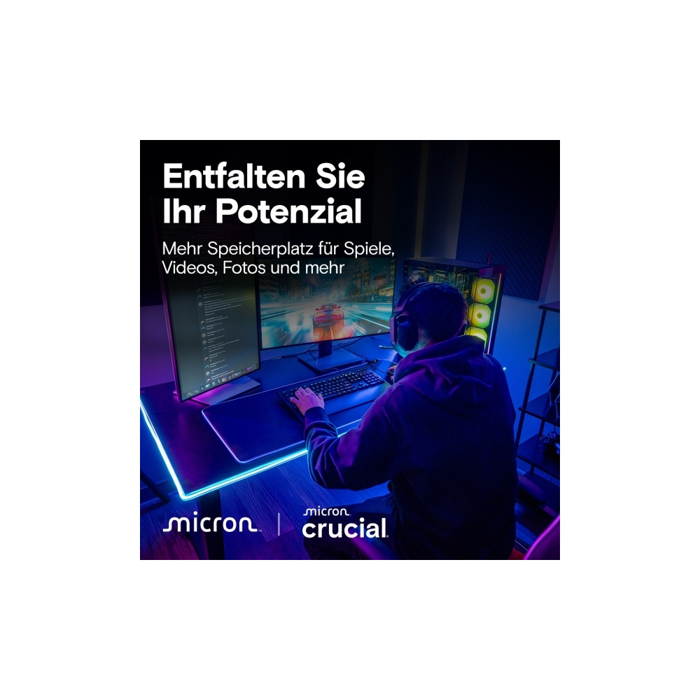 Produktbild för Crucial T710 - SSD - 4 TB - PCI Express 5.0 (NVMe)