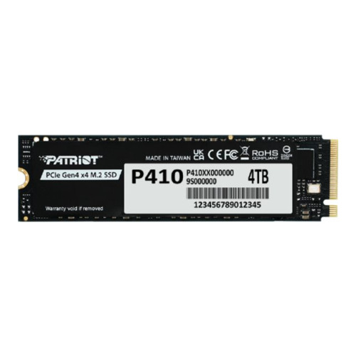 Patriot Memory Patriot P410 - SSD - 4 TB - PCIe 4.0 x4 (NVMe)