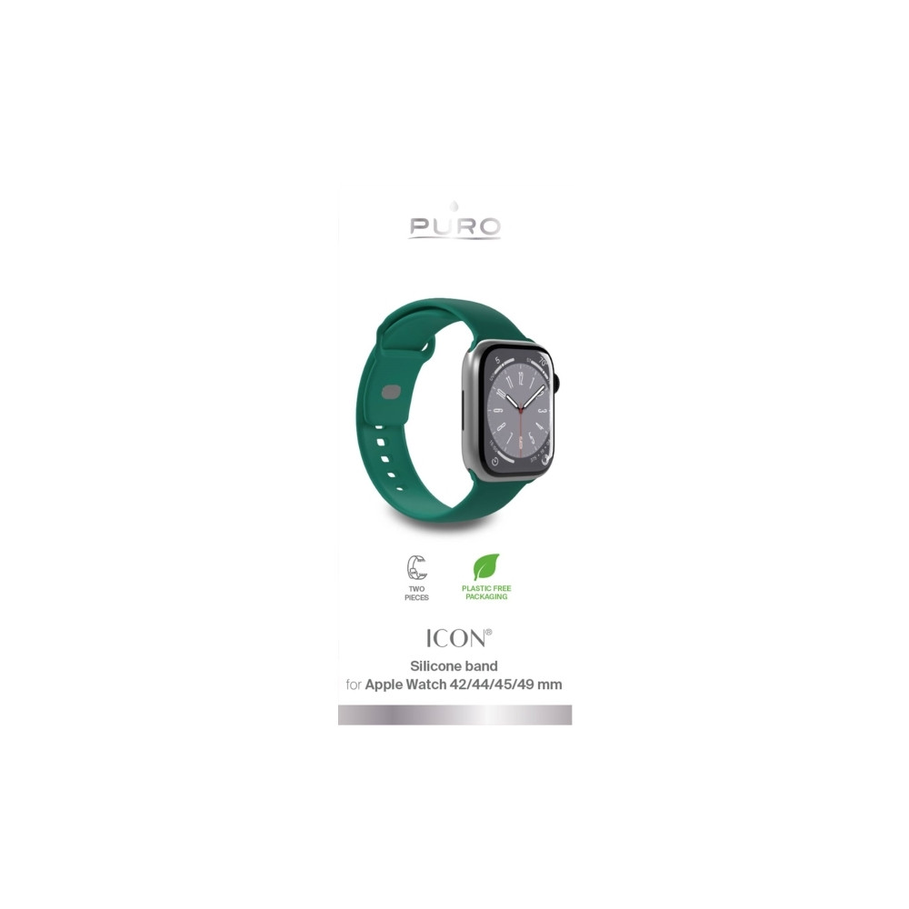 Produktbild för PURO PUICNAW40DKGRN, Band, Smartwatch, Grön, Apple, Apple Wa...