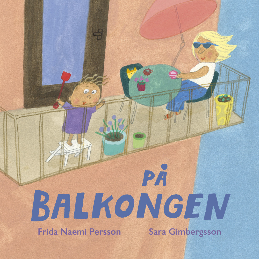 Produktbild för På balkongen (bok, board book)