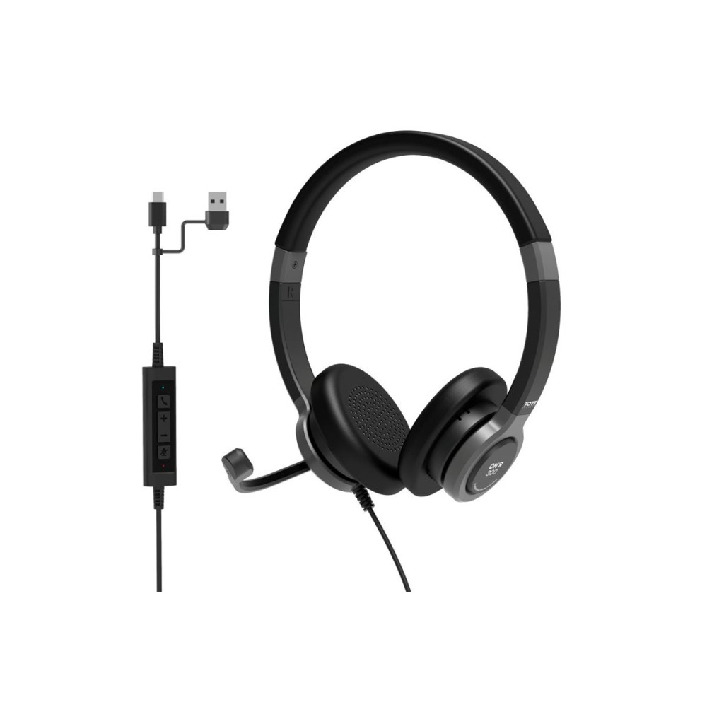 Produktbild för PORT Connect PRO ON'R 300 - headset - USB-A