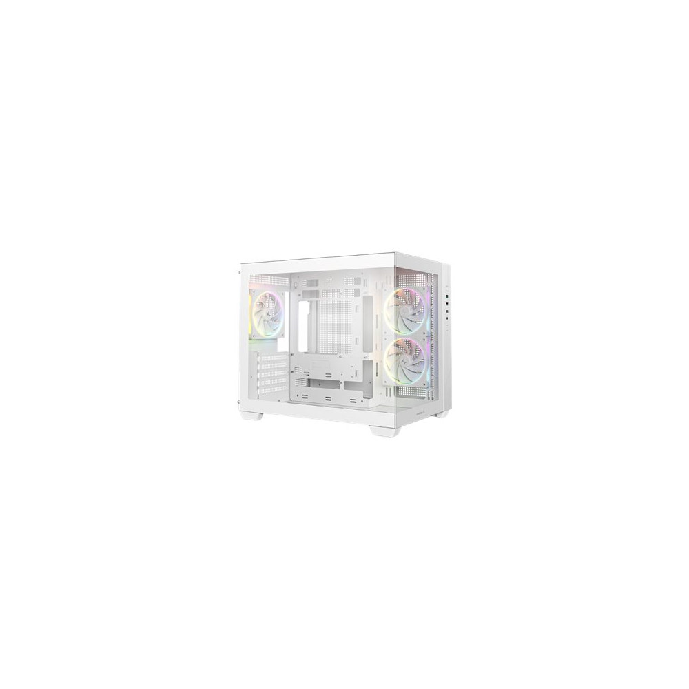 Produktbild för DeepCool CG330 3F WH - Micro-ATX - micro ATX