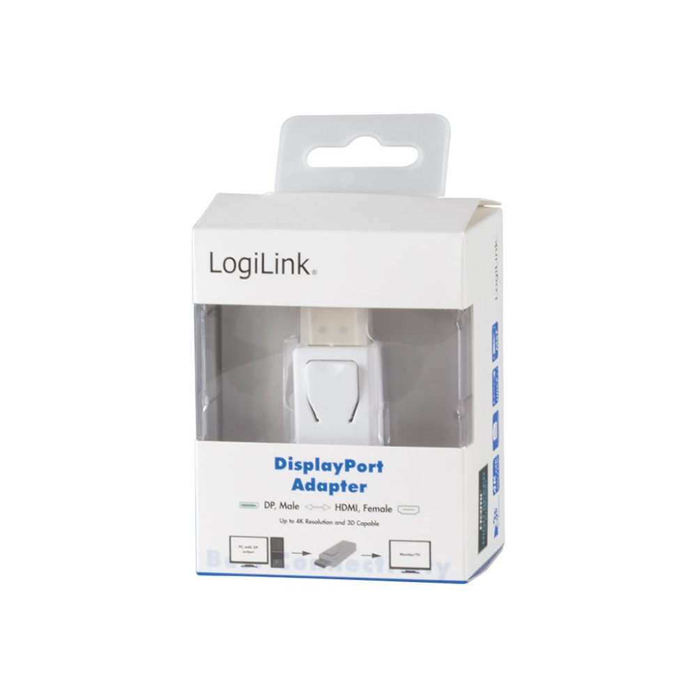 Produktbild för LogiLink videokort - DisplayPort / HDMI