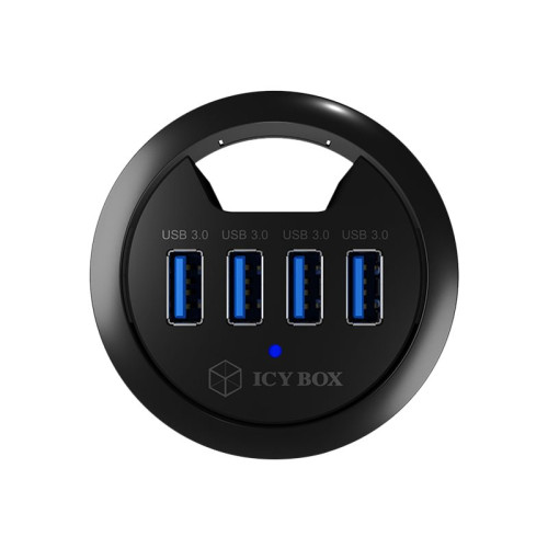 RaidSonic Technology ICY BOX IB-HUB1403 - hubb - 4 portar