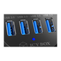Produktbild för ICY BOX IB-HUB1403 - hubb - 4 portar