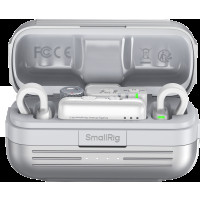 Produktbild för SmallRig 5716 S70 Wireless Microphone with Multi-Device Compatibility (White)