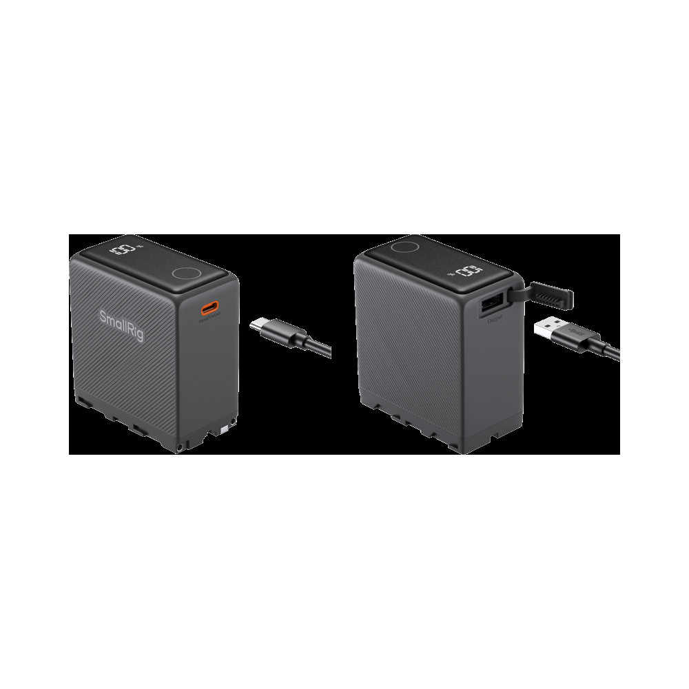 Produktbild för SmallRig 5729 USB-C Rechargable Camera Battery for NP-F970