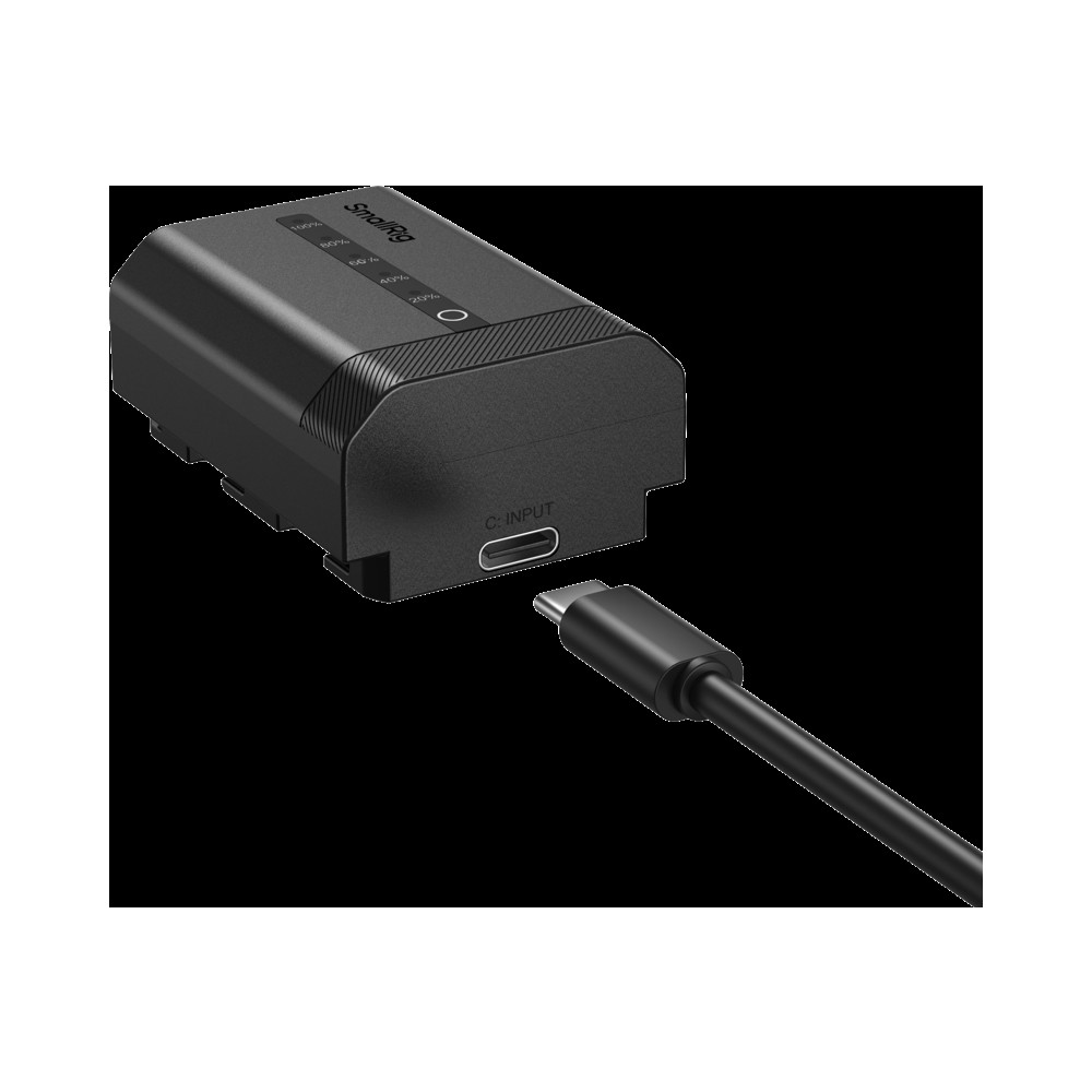 Produktbild för SmallRig 5297 USB-C Camera Battery with Power Display for Sony NP-FZ100