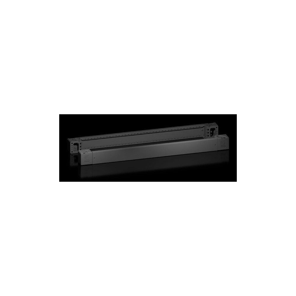 Produktbild för Rittal VX 8660.007, Hörndel, Svart, Stål, 100 mm, 7 kg, 2 st...