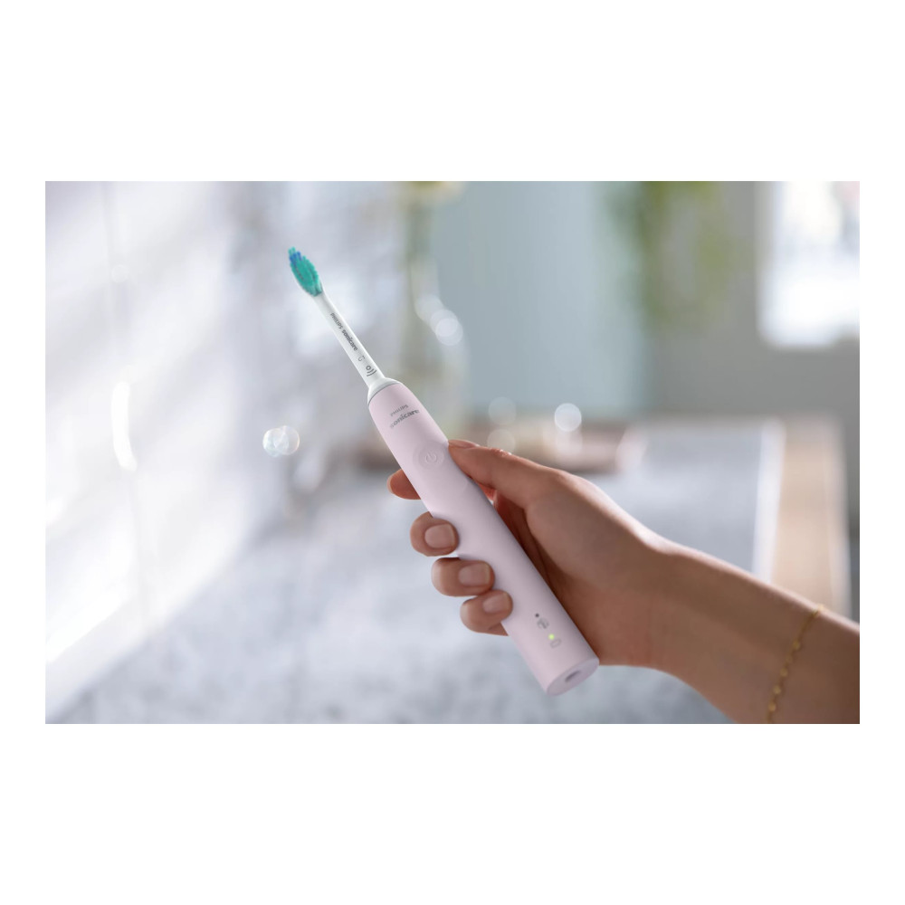 Produktbild för Philips Sonicare 3100 series HX3671 - tandborste - sugar pink