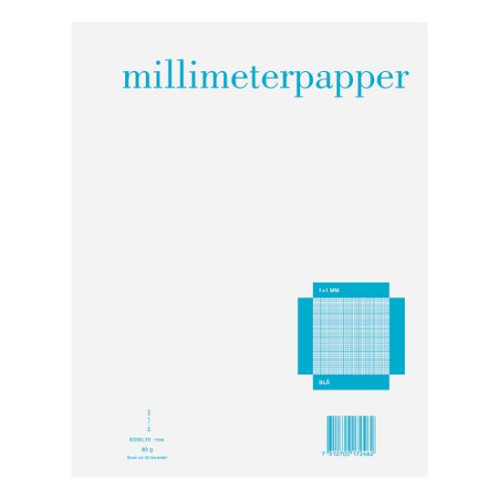 ESSELTE Millimeterpapper ESSELTE A4 5/fp